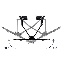 Support mural pour TV 35"