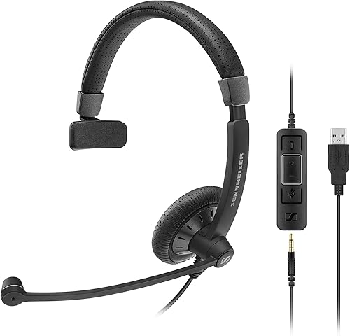 Sennheiser SC 45 USB MS Monofonico Padiglione auricolare Nero - Fashionser
