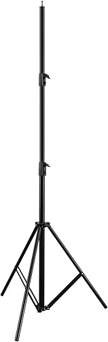 ZHIYUN Supporto per Luce Fotografica 2,8 m [Ufficiale] con Adattatore Universale a Vite da 1/4' a 3/8' per Fiveray M20/ M20C/ M40/ V60, Molus X60 RGB/ G60/ X100/ G200/ G300, Cinepeer CM25/ CX100 - Fashionser