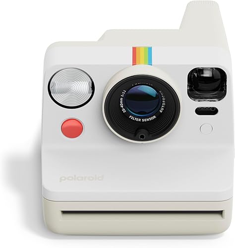 Polaroid - NOW Gen3 - Fotocamera istantanea - Pacchetto fotocamera + pellicola a colori (16 foto) Nero (6560) - Fashionser