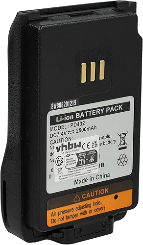 batteria sostituisce Hytera BL1502, BL2010, BL1504, BL2020-EX, BL2020 per radio (2500mAh, 7,2V, Li-Ion) - Fashionser