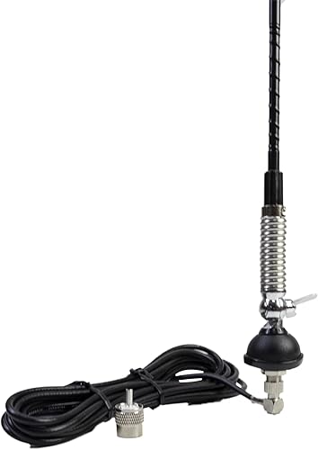 Antenna CB PNI S60 con farfalla, supporto, cavo e spina PL - Fashionser