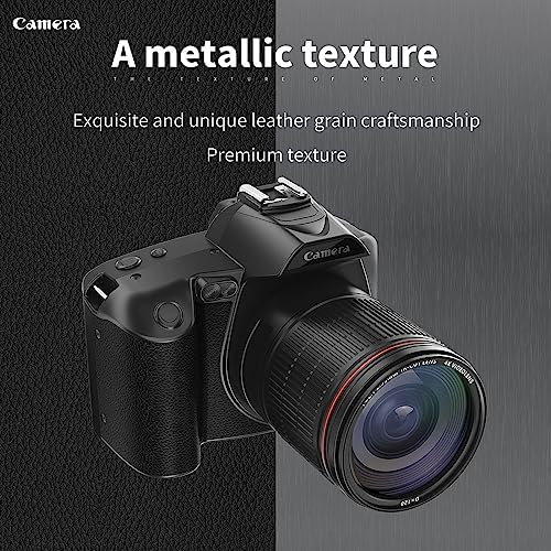 Fotocamera Digitale da 64 MP, Zoom Ottico 16X Obiettivo Grandangolare da 62 Mm Stabilizzazione Ottica Dell'immagine, Video Full HD 4K Display a Colori IPS da 3 Fotocamera per - Fashionser