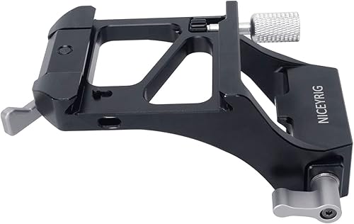 Supporto adattatore per riprese verticali per fotocamera DJI RoninS2/S3/S3pro, staffa a piastra di base per fotocamera a sgancio rapido in lega di alluminio, carico utile 2 kg-528 - Fashionser