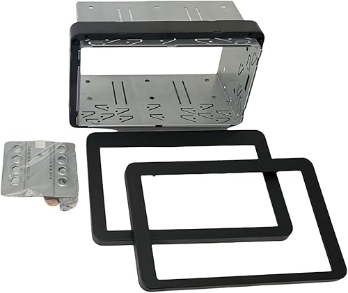 KIT MONTAGGIO AUTORADIO DOPPIO 2 DIN Adattatore telaio Stereo Compatibile per ALFA ROMEO 159 BRERA SPIDER 2006 NAVIGATORE - Fashionser