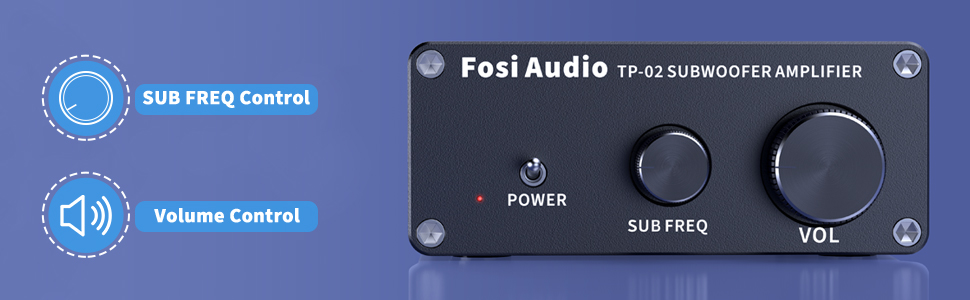 Mini amplificatore compatto per subwoofer TP-02
