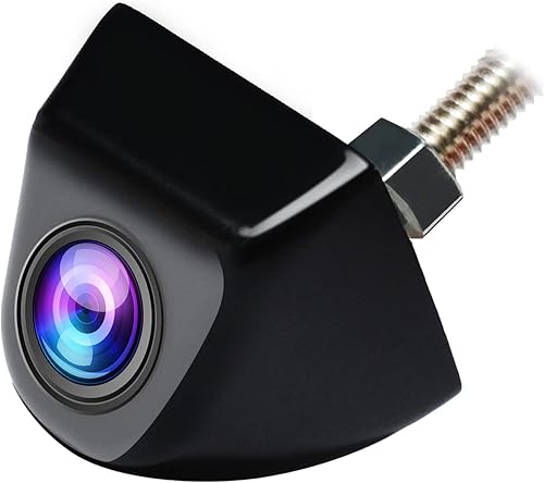 PARKVISION Telecamera di Retromarcia con Angolo di Visione Super Ampio e Visione Notturna Eccellente - Custodia in Metallo, Colore Nero - Fashionser
