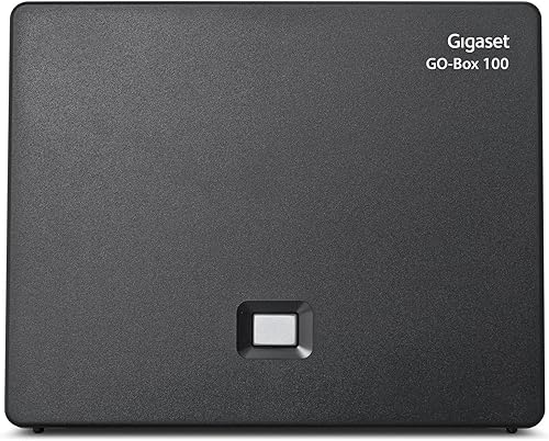 Gigaset GO-Box 100 - Stazione base analogica VoIP Hybrid per (ad esempio): Telefono cordless S850A - Fashionser