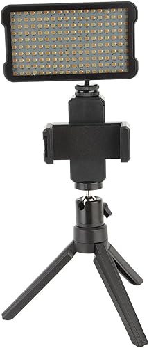 Luce di Riempimento con Clip per Lente Polarizzata CPL, Regola la luminosità Luce Video Fotografica Riflettente per L'arte del Tatuaggio, Adatta per la Maggior Parte dei Telefoni - Fashionser