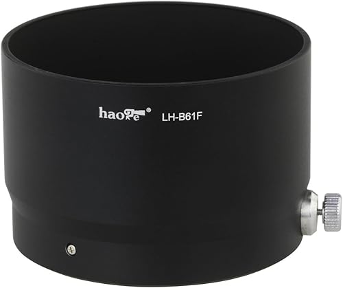 Haoge LH-B61F - Paraluce in metallo per Olympus M.ZUIKO Digital ED 75 mm F1.8 1:1.8, sostituisce Olympus LH-61F - Fashionser