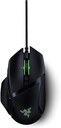 Razer Basilisk V2 - Mouse da gioco FPS (Mouse da gioco con nuovo sensore ottico da 20.000 DPI, 5G, interruttore Dpi rimovibile e rotella di scorrimento personalizzabile, RGB Chroma e USB) Nero - Fashionser