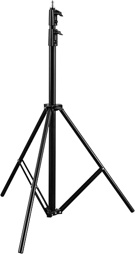 ZHIYUN Supporto per Luce Fotografica 2,8 m [Ufficiale] con Adattatore Universale a Vite da 1/4' a 3/8' per Fiveray M20/ M20C/ M40/ V60, Molus X60 RGB/ G60/ X100/ G200/ G300, Cinepeer CM25/ CX100 - Fashionser