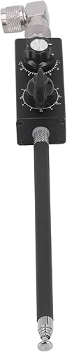 Pwshymi Antenna QRP HF, impostazione Rapida Forte direzionalità Antenna sintonizzata a Banda Intera QRP a Piccolo Anello Portatile per la Trasmissione della Ricezione del Segnale - Fashionser