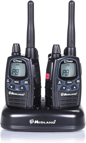 Radio PMR/LPD Midland G7 PRO “OLD VERSION” set con 2 pezzi Codice C1090 - Fashionser