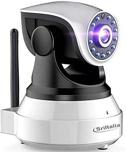 SP017-S Telecamera di Sorveglianza IP Camera-HD 3MP Wireless Videocamera P2P Visione Notturna Rilevamento del Movimento SriHome - Fashionser