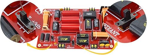 Andifany Altoparlante da 600 W Crossover Un 3 Vie Treble Midrange Bass Altoparlanti da Palco Professionali Filtro Crossover Divisore di Frequenza - Fashionser