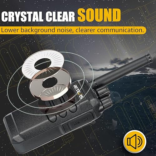 Retevis RT40 Walkie Talkie DMR Digitale, PMR446 Radio Bidirezionale Licenza-libera, 2000 mAh, VOX, 48 Canali Walkie Talkie Digitale/Analogico per Famiglia, Viaggi (Nero, 1 Pezzo) - Fashionser