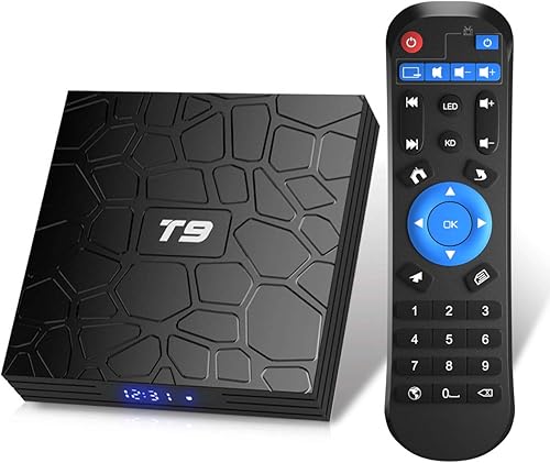TUREWELL Android 9.0 TV BOX 2GB RAM/16GB ROM Support 2.4/5.0Ghz WiFi BT4.0 RK3318 Quad-Core 4K 3D HD DLNA Smart TV BOX - Fashionser