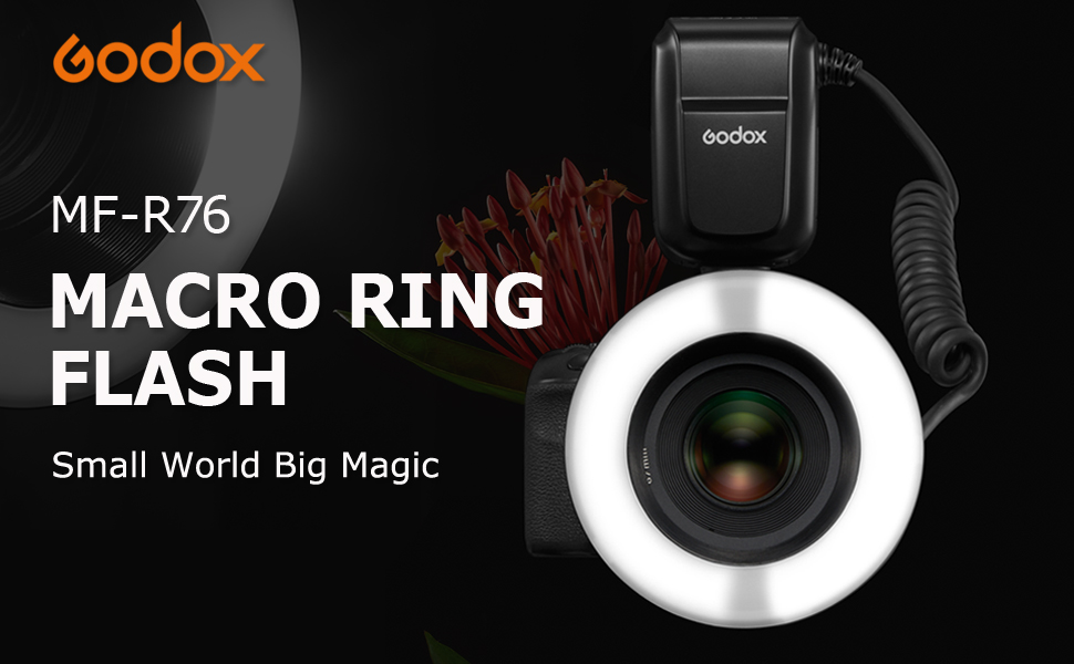 Godox MF-R76 Macro Ring Flash