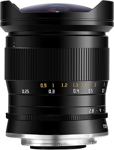 TTARTISAN 11mm F2.8 Obiettivo per fotocamera full fame ultra wide fisheye con messa a fuoco manuale per Nikon F Mount - Fashionser