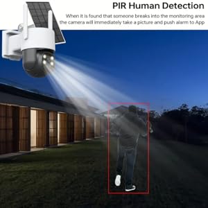 PANNELLO SOLARE VISIONE NOTTURNA