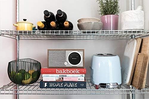 Tivoli Audio Model One Digital Gen 1 DAB/DAB+/FM Radio Digitale con funzionalità Wireless Wi-Fi e Bluetooth (Noce / Grigio) - Fashionser