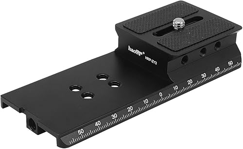 Haoge HRP-ZY3 Camera Altezza Riser Quick Release Plate per Zhiyun Zhi yun Crane 3 LAB Gimbal Stabilizzatore - Fashionser