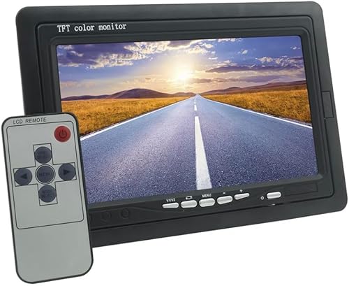 Monitor 7'' 12volts Doppia Ingresso AV Ideale per retromarcia - Fashionser