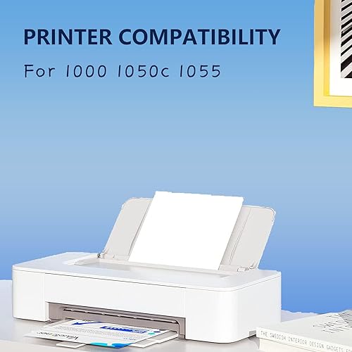 80 C4820A C4821A C4822A C4823A Kit di testine d' stampa, compatibile per HP 1000 1050c 1055, elevato volume di stampa, durata lunga 1*black - Fashionser