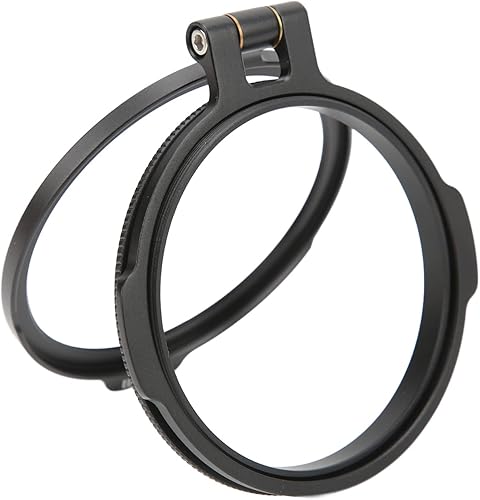 Portafiltro per Obiettivo, Robusto e Durevole Interruttore Rapido Portafiltro Multiplo 49MM 58MM 67MM 72MM 77MM 82MM Dimensioni degli Obiettivi della Fotocamera Comodo Anello (82 - Fashionser