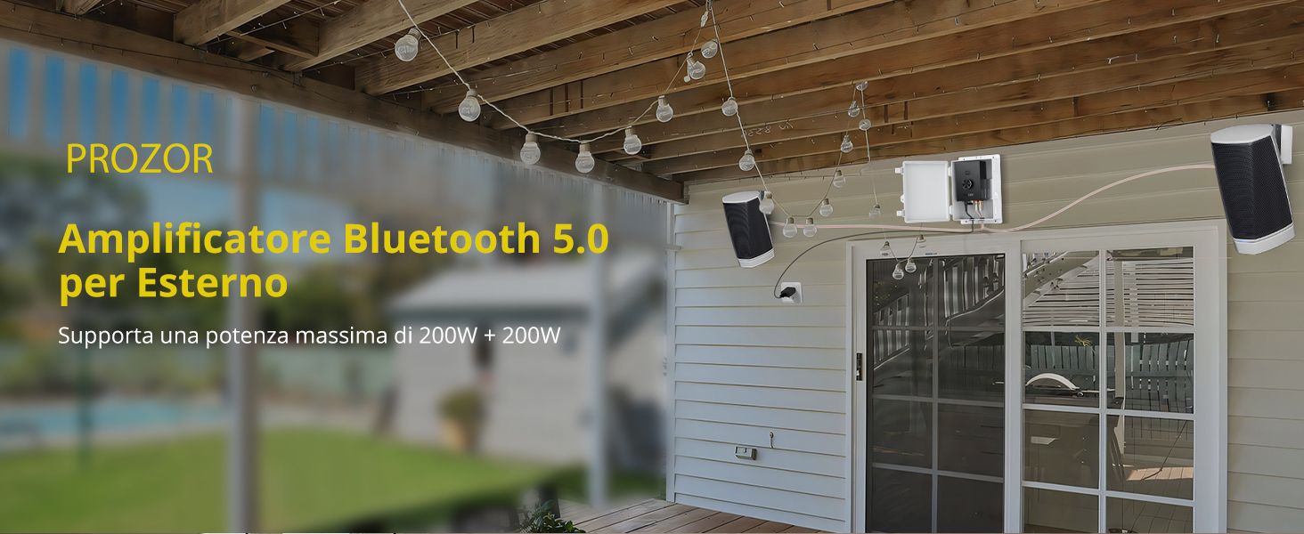 Bluetooth Altoparlanti da Esterno
