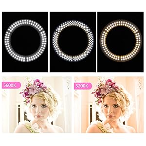 Ringlight - Lampada ad anello per selfie light chromakey