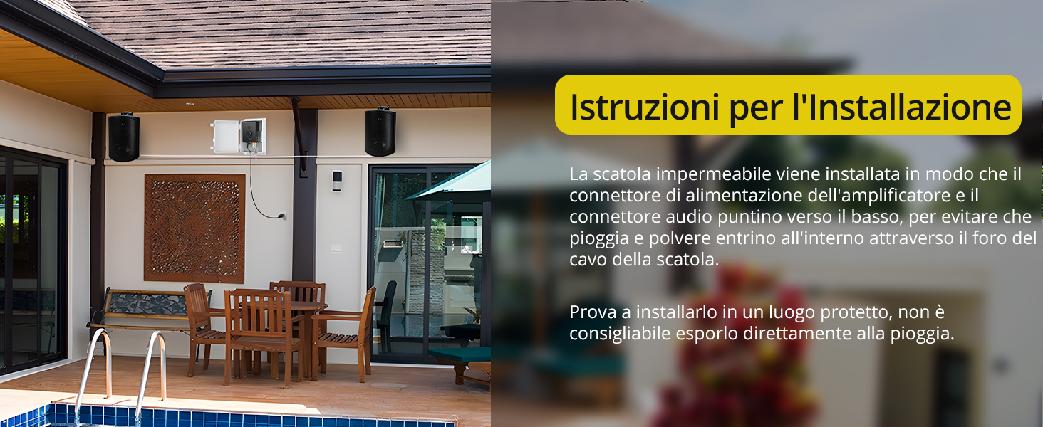 Bluetooth Altoparlanti da Esterno