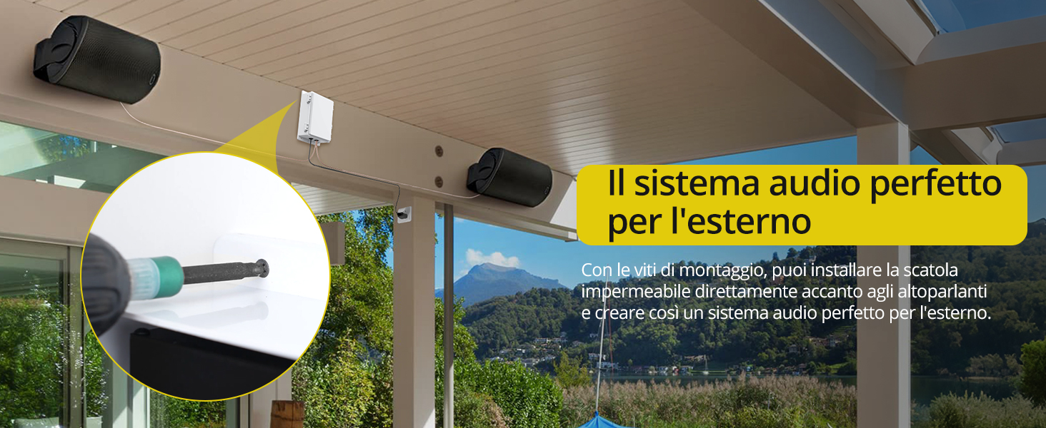 Bluetooth Altoparlanti da Esterno