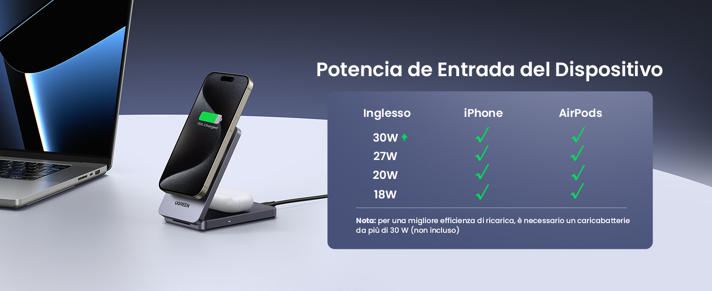 caricatore wireless