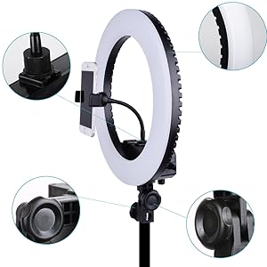 Ringlight - Lampada ad anello per selfie light chromakey